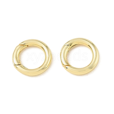 Brass Spring Gate Rings KK-CBA9CBD-10G-1