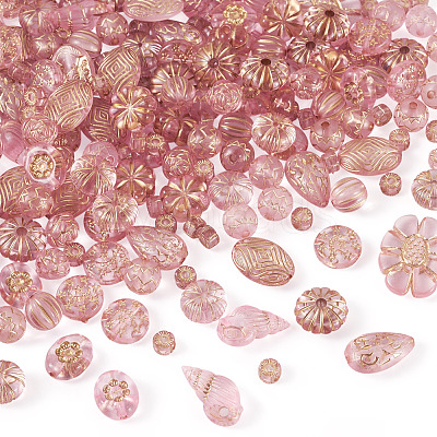 100G Transparent Acrylic Beads OACR-BT0001-07A-1
