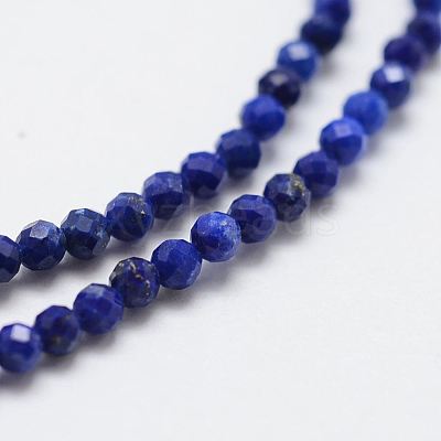 Natural Lapis Lazuli Bead Strands X-G-G663-48-4mm-1