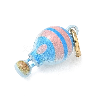 304 Stainless Steel Enamel Pendants LS-ENAM-I086-03B-1