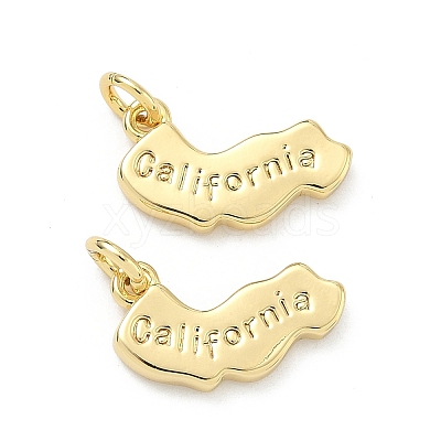 Brass Pendants KK-D229-22W-G-1