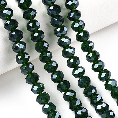 Electroplate Glass Beads Strands LS-EGLA-A034-T10mm-A31-1
