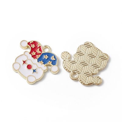 Circus Theme Alloy Enamel Pendants ENAM-P246-02A-1
