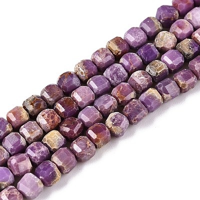 Natural Lepidolite Beads Strands G-N342-140-1