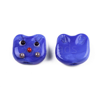 Handmade Lampwork Beads LAMP-N029-012B-1
