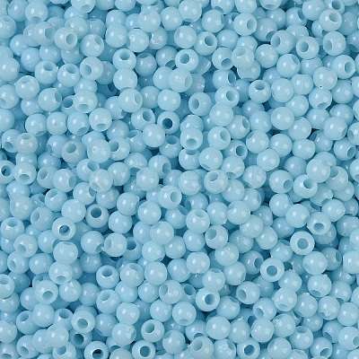 Opaque Acrylic Beads SACR-A007-01B-19-1