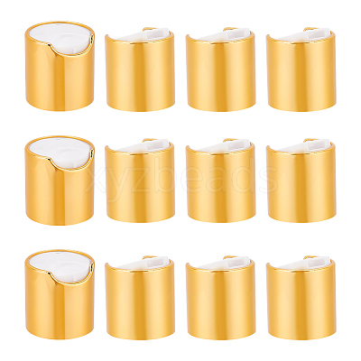 Aluminized Plastic Press Caps AJEW-WH0258-583A-1