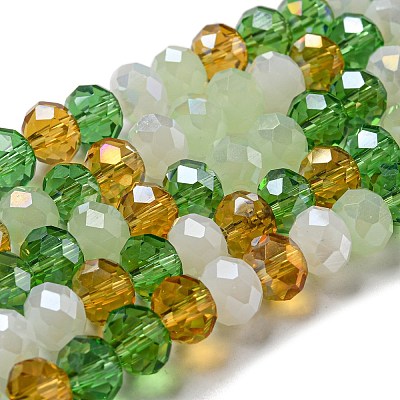 Glass Beads Strands EGLA-A034-M8mm-55-1