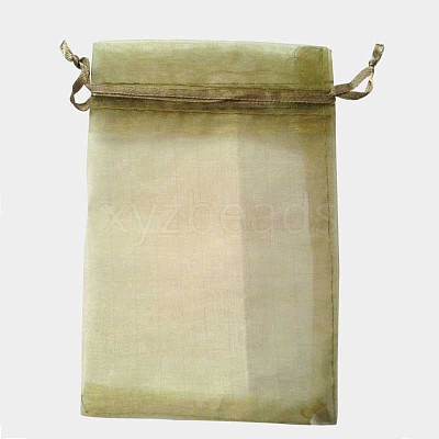 Organza Gift Bags with Drawstring OP-R016-17x23cm-13-1
