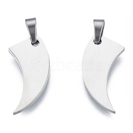 Non-Tarnish 201 Stainless Steel Pendants STAS-N098-199P-1