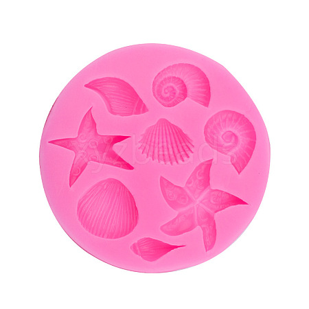 Starfish/Shell DIY Silicone Molds SIMO-PW0015-25A-1