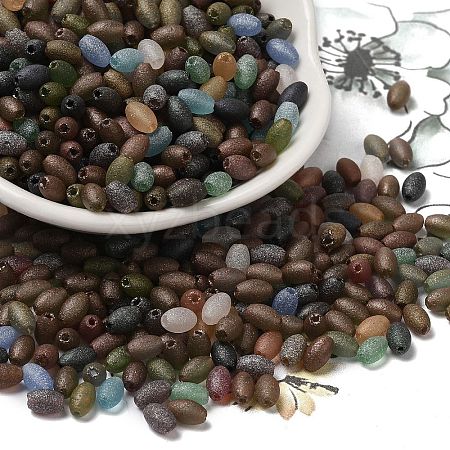 Transparent Colours Glass Seed Beads SEED-F006-03A-03-1