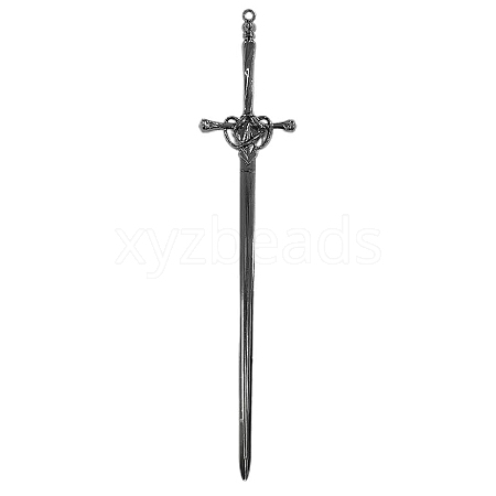Alloy Flow Su Sword Hairpin Ancient Costume Headwear Hairpin Electroplating Pendant Sword ST5425824-1
