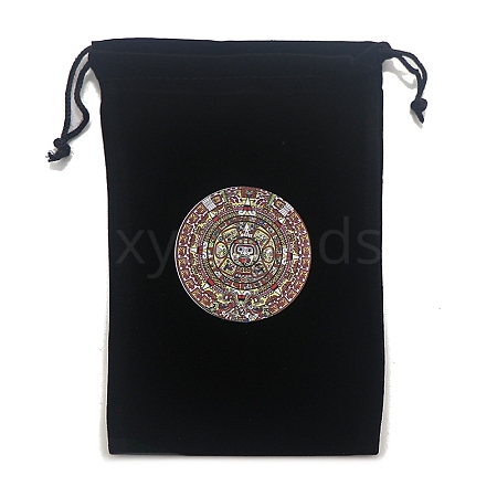 Velvet Tarot Cards Storage Drawstring Bags PW-WGD1949-09-1