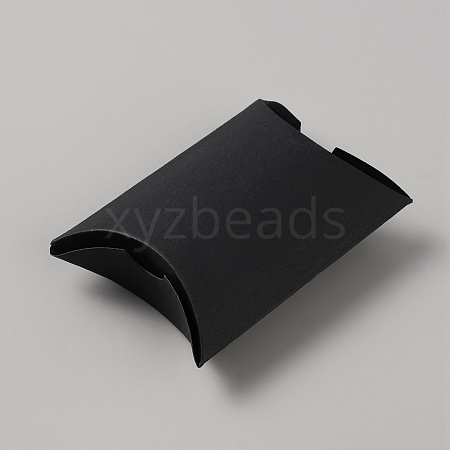 Paper Pillow Candy Boxes CON-WH0089-52-1