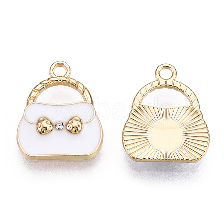 Alloy Enamel Pendants ENAM-S119-050E-1