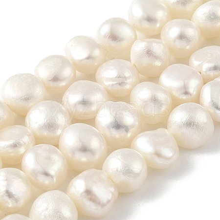 Natural Cultured Freshwater Pearl Beads Strands PEAR-A006-08D-1