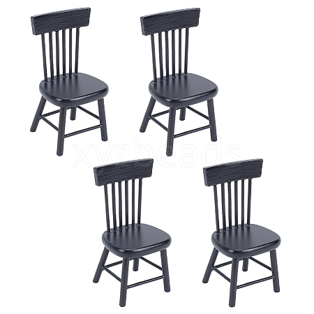 Mini Wood Chairs AJEW-WH0041-76C-1