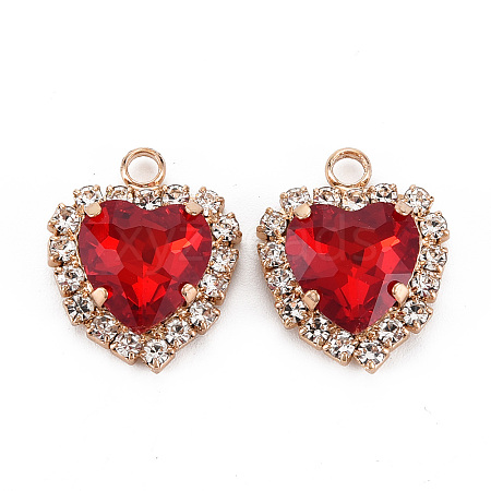 Glass Pendants X-GLAA-Q088-019-1