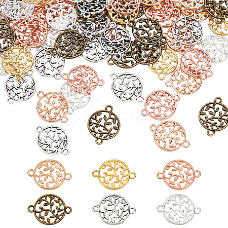   90Pcs 6 Colors Zinc Alloy Connector Charms FIND-PH0007-60-1