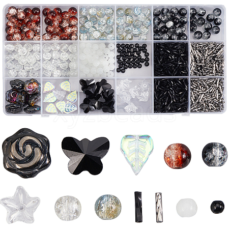Transparent Glass Beads GLAA-SC0002-51-1