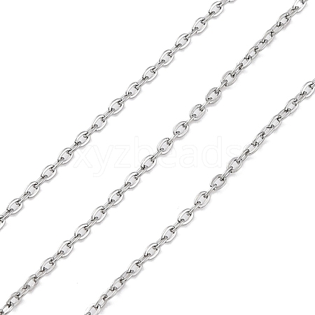 304 Stainless Steel Cable Chains CHS-M009-08P-02-1