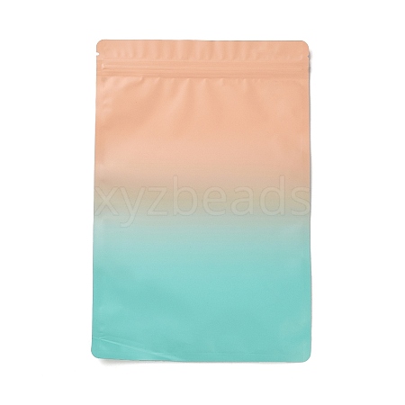 Two Tone Rectangle Plastic Zip Lock Gift Bags OPP-B006-01B-01-1