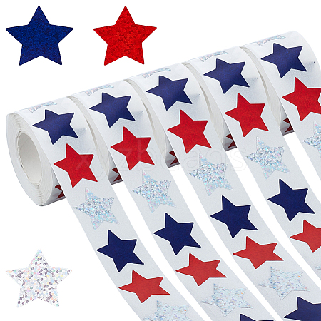 Laser Stickers STIC-WH0003-39-1