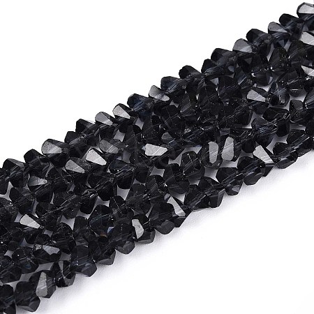 Transparent Glass Beads Strands X-GLAA-N018-4mm-30-1