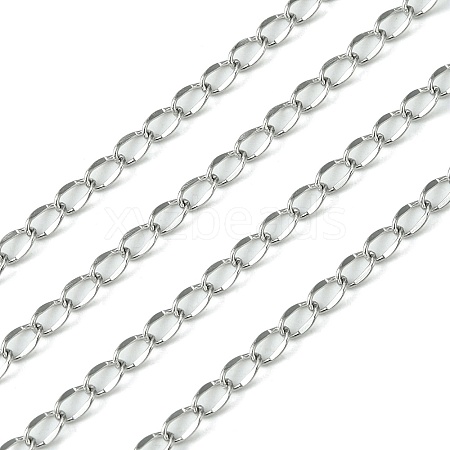 Tarnish Resistant 304 Stainless Steel Twisted Chains CHS-H007-61B-1