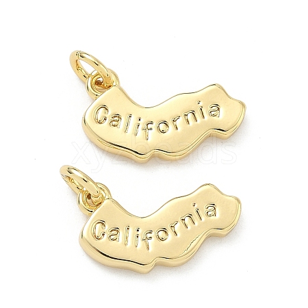 Brass Pendants KK-D229-22W-G-1