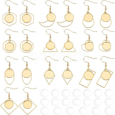 Unicraftale DIY Earring Making Kits STAS-UN0005-19-1