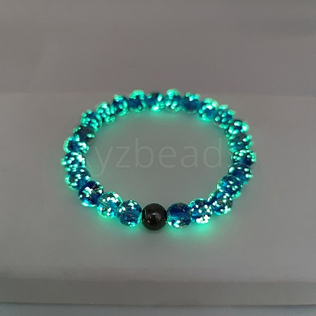 Luminous Glass Stretch Bracelets PW-WGA9C81-01-1